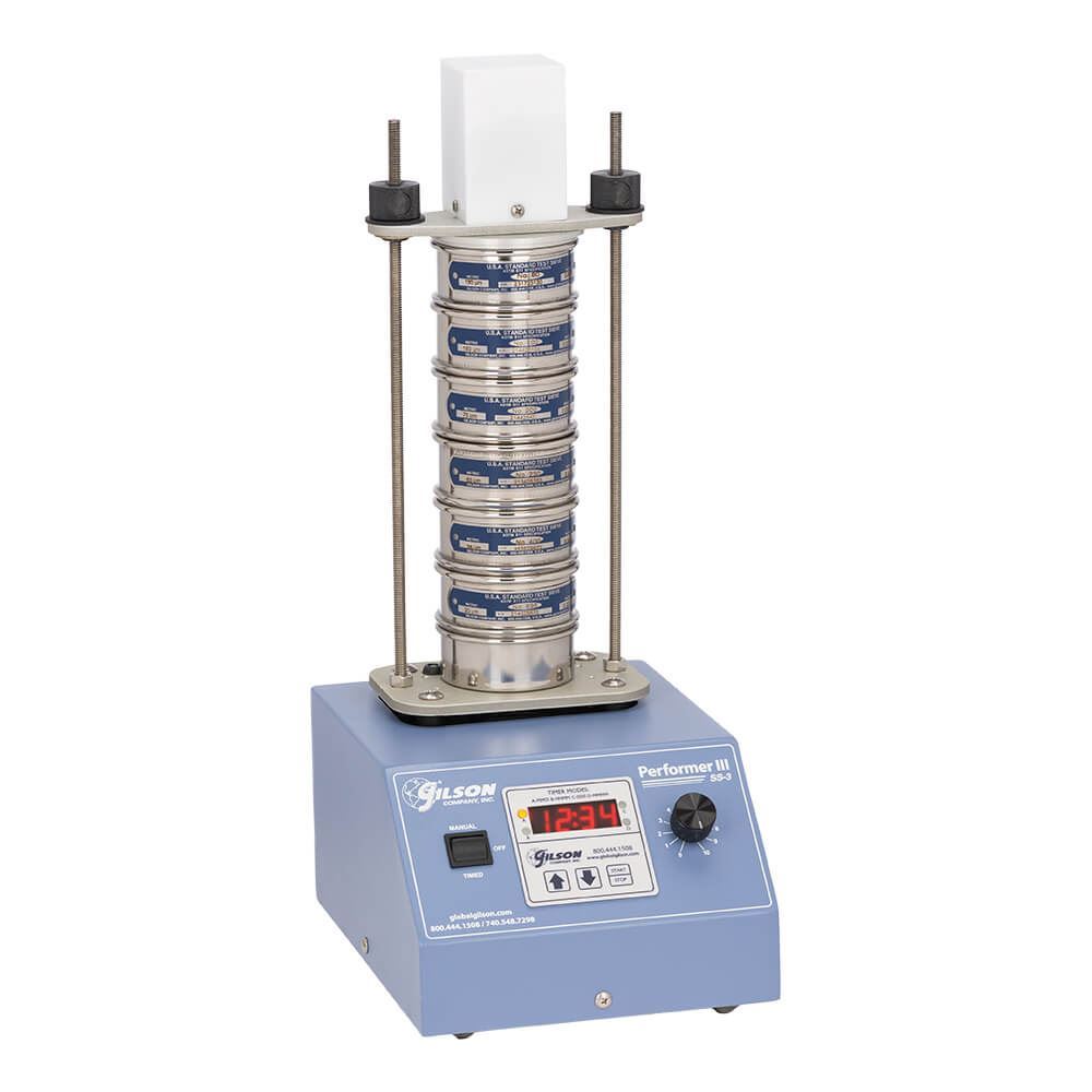 美国Gilson 3英寸振动筛摇床SS-3