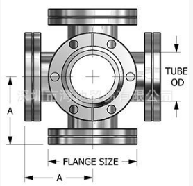 Huntington六通十字接头 VF-6400S