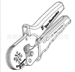 美国进口TE AMP 539660-1手动压接工具 TYCO AMP