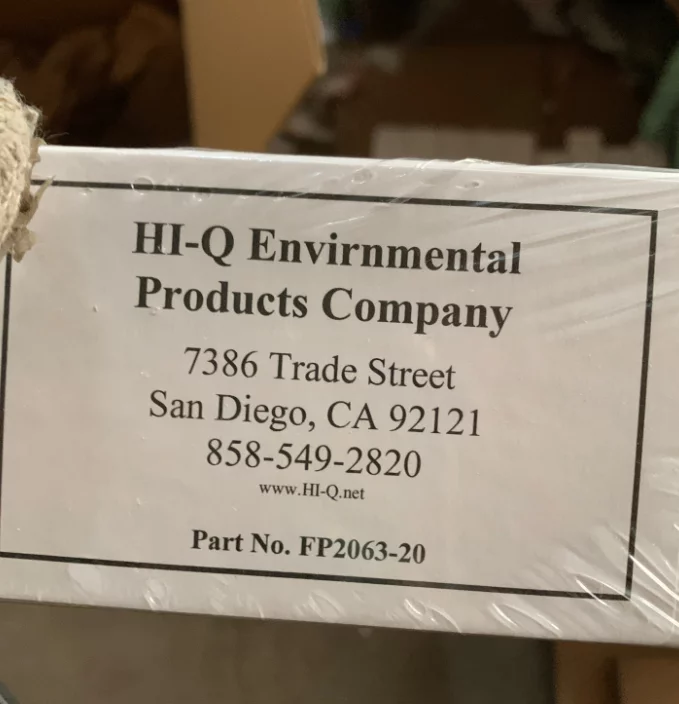 供应进口HI-Q FP2063-20 气溶胶滤膜气溶胶盒