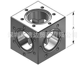 Huntington十字接头 VF-075-6