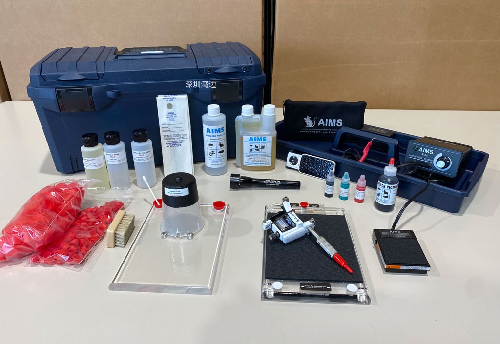 AIMS ATS-3 通用型啮齿动物实验纹身系统，编号标记