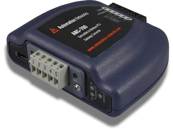 Automation Networks ANC-700: devicenet到modbus rtu网关转换器