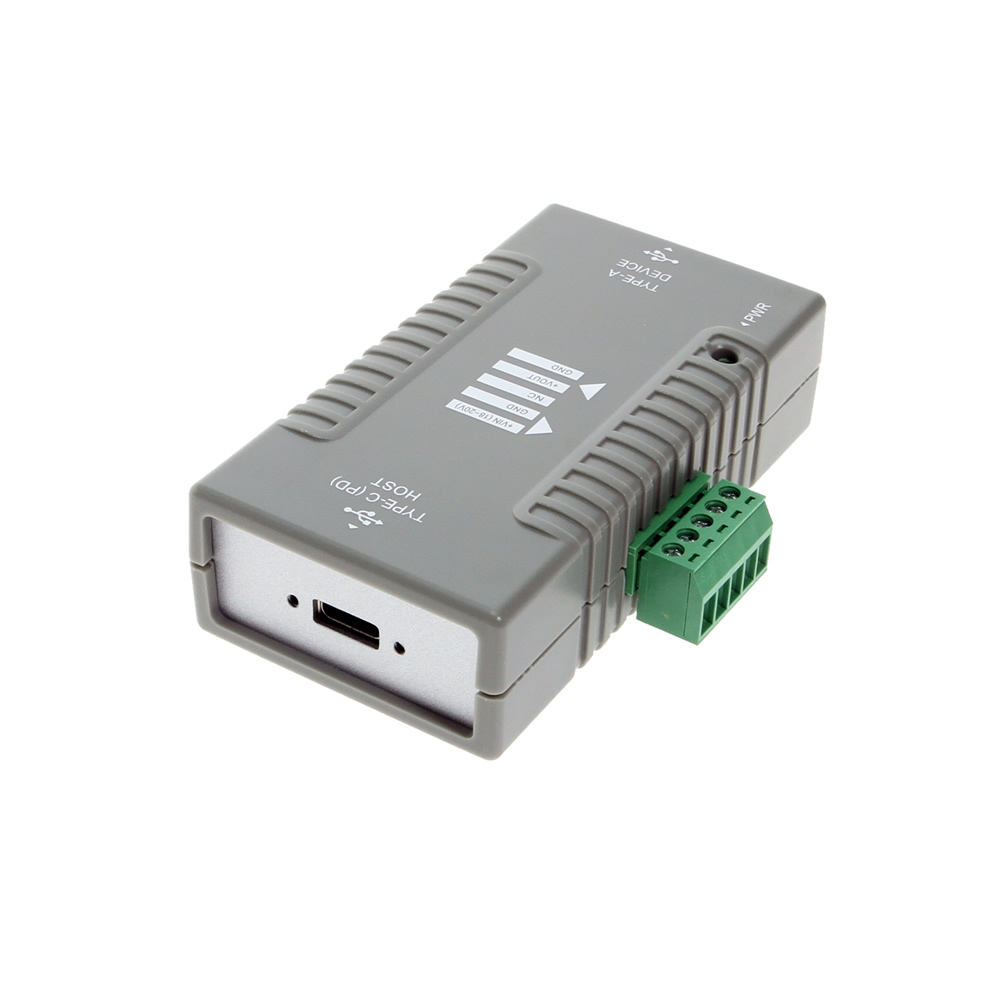 Coolgear USB-C到USB-A电动输送适配器带安装套件 型号 CG-UCUSBPD