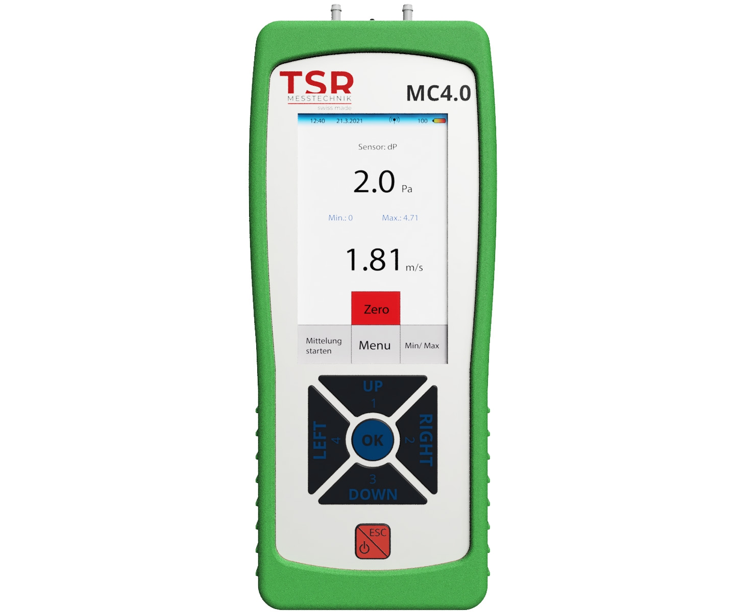 瑞士TSR Messtechnik MC 4.0 ManoAir风速仪