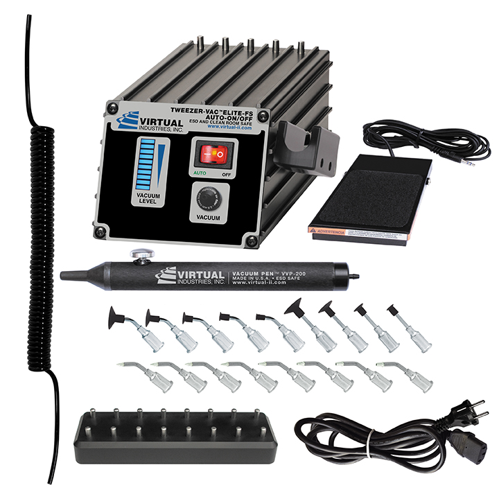 Virtual原装TV-1500A-ELITE-FS-SP8-BD-220真空镊子系统