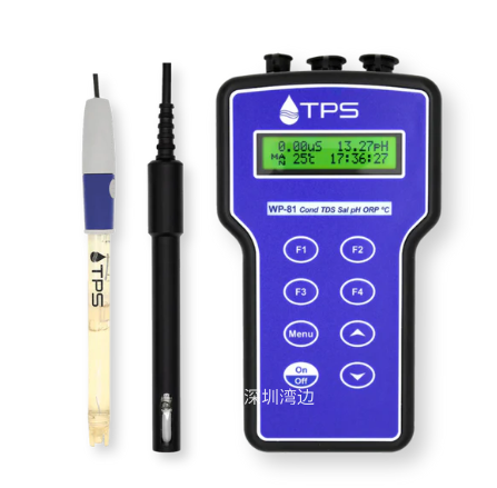 TPS WP-81 防水便携式水质检测仪 | pH/电导率/温度测量 | 澳大利亚制造