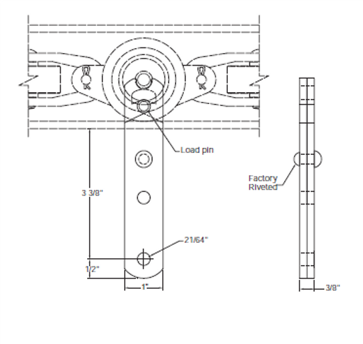 Southwest Systems进口2035.00317 刚性直侧载吊坠