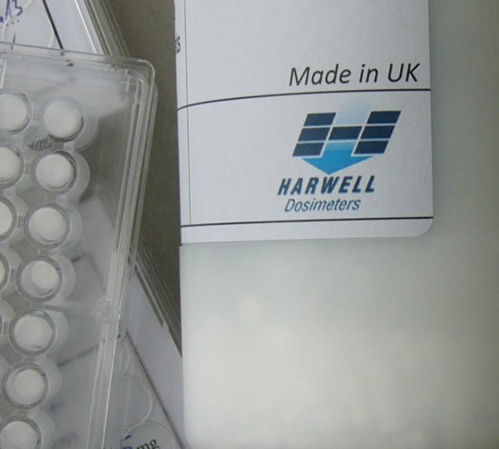 英国Harwell丙氨酸辐射剂量丸