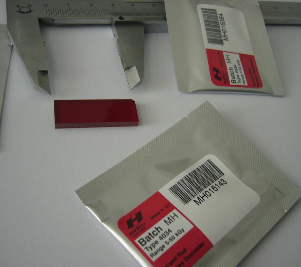 英国Harwell红色4034pmma辐射剂量计