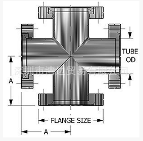 Huntington四通十字接头 VF-400S