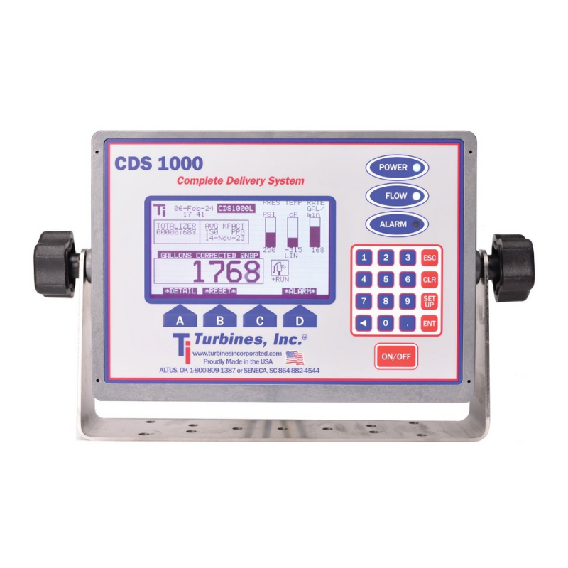 美国Turbines低温流量积算仪CDS1000基于微控制器的速率累加器