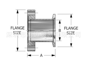 Huntington 法兰适配器 SF-075-133