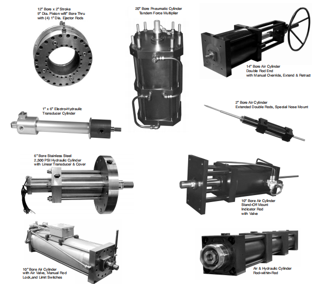 美国Lehigh Fluid Power标准气缸 – JHD 系列